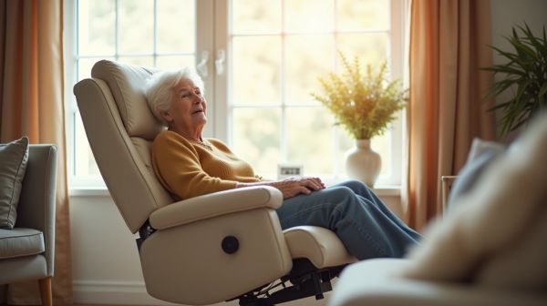 Restez autonome avec un fauteuil releveur électrique adapté à vos besoins